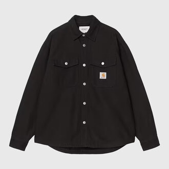Carhartt WIP Carhartt WIP Selby Shirt Jac Black Carhartt WIP Carhartt WIP Selby Shirt Jac Black