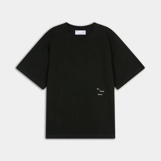 The Savage Report The Savage Report Logo Bar Tee Charcoal