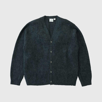 Gramicci Gramicci Mohair Cardigan Charcoal