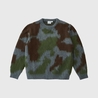 Gramicci Gramicci Jungle Digi Camo Mohair Sweater