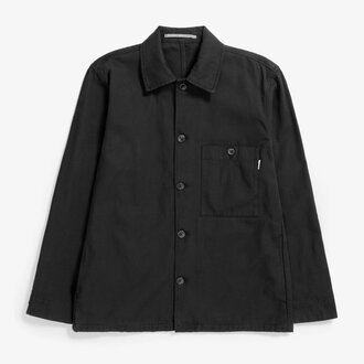 Norse Projects Norse Projects Standard Twill Overshirt Black Norse Projects Norse Projects Standard Twill Overshirt Black