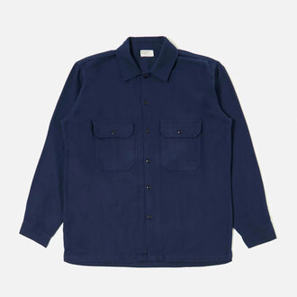 Universal Works Universal Works Alaska Shirt Navy