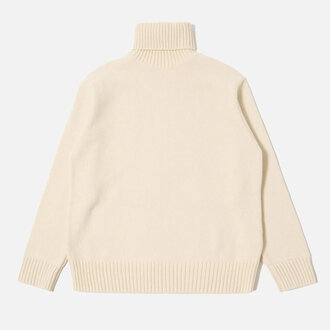 Universal Works Universal Works Roll Neck Wool Knit Ecru