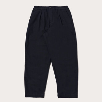 Universal Works Universal Works Pleated Track Pant Wool Dark Navy Universal Works Universal Works Pleated Track Pant Wool Dark Navy