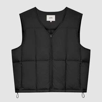 Arte Arte Puffer Vest Black Arte Arte Puffer Vest Black