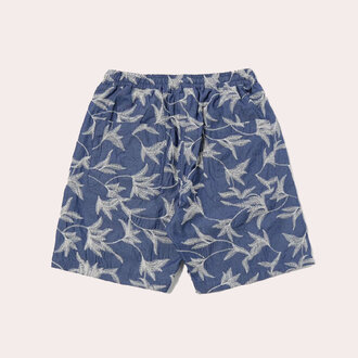 Universal Works Universal Works Simple Short Summer Jungle Indigo Universal Works Universal Works Simple Short Summer Jungle Indigo