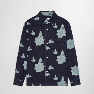 NN07 NN07 Adwin 50018 Shirt Blue Denim