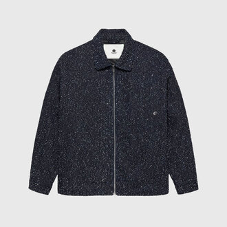 New Amsterdam Surf Association New Amsterdam Surf Association Spray Overshirt Denim Blue New Amsterdam Surf Association New Amsterdam Surf Association Spray Overshirt Denim Blue