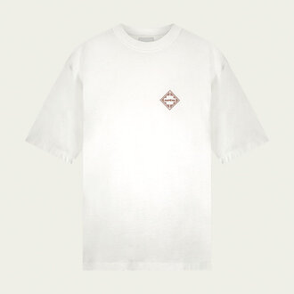 Ampére Ampère FW25 August Organic Dry Jersey Tee White Ampére Ampère FW25 August Organic Dry Jersey Tee White
