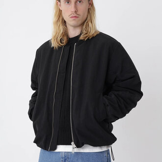 Won Hundred Won Hundred Zain.01 Bomber Jacket Black Won Hundred Won Hundred Zain.01 Bomber Jacket Black