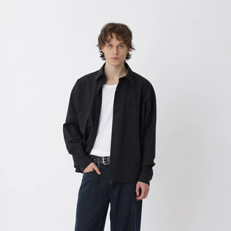 Won Hundred Won Hundred Maza Shirt Black Comb Won Hundred Won Hundred Maza Shirt Black Comb