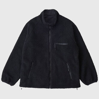 Gramicci Gramicci Reversible Sherpa Jacket Charcoal Black