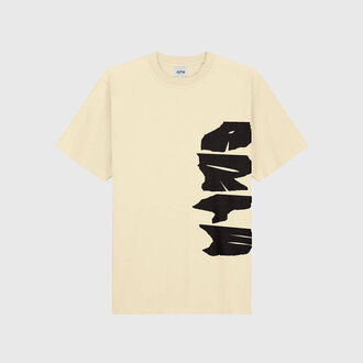Arte Arte Side Logo T-Shirt Cream