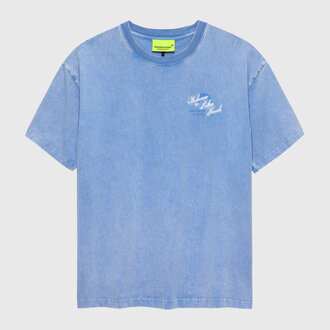 New Amsterdam Surf Association New Amsterdam Surf Association Welcome to Palm Beach T-shirt Blue