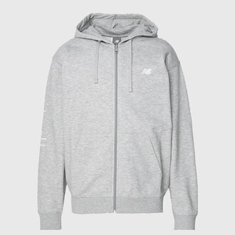 New Balance New Balance Athletic French Terry Zip-Hoodie Grey
