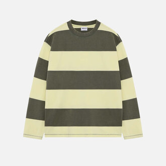 Won Hundred Won Hundred Staff Boxy Striped LS
