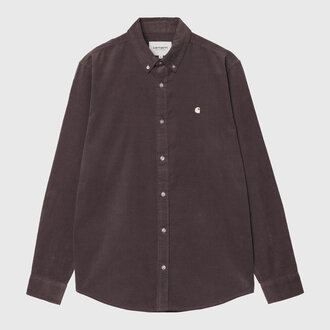 Carhartt WIP Carhartt WIP L/S Madison Fine Cord Shirt Shale / Wax