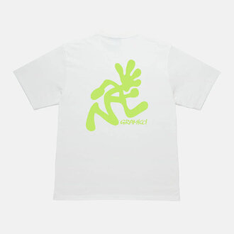 Gramicci Gramicci Running Man Tee Vintage White