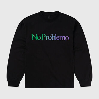 No Problemo No Problemo LS Tee Black