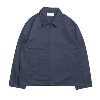 The Savage Report The Savage Report Full-Zip Up Jacket Navy
