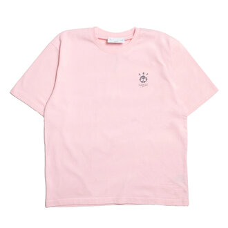 The Savage Report The Savage Report Little Man T-shirt Pink