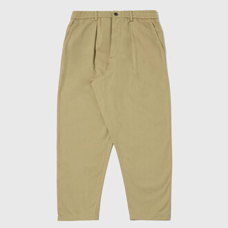 Universal Works Universal Works Pleated Track Pant Recycled Poly Tech Sand