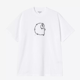 Carhartt WIP Carhartt WIP S/S Barbwire T-Shirt White