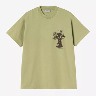 Carhartt WIP Carhartt WIP Forma T-Shirt Gentle Green Heavy Stone Wash