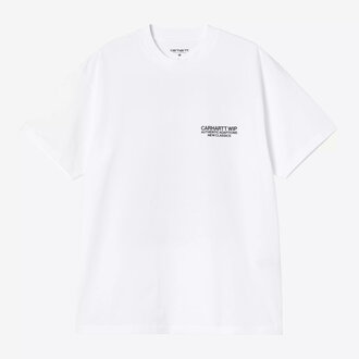 Carhartt WIP Carhartt WIP S/S Sean Hamilton 03 T-Shirt White