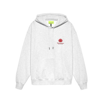 New Amsterdam Surf Association New Amsterdam Surf Association Logo Hoodie Ash/ Poppy Red