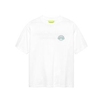 New Amsterdam Surf Association New Amsterdam Surf Association Logo Tee White/Sea Green