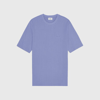 NN07 NN07 Nat SS Logo Tee 3457 Stone Blue