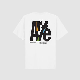 Arte Arte Big Logo Back Print T-shirt White