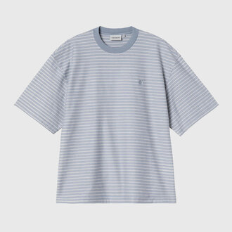 Carhartt WIP Carhartt WIP Dupree Stripe T-Shirt Shady Blue