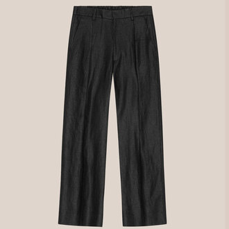 NN07 NN07 Kay 1454 Linen Trouser Black