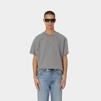 Won Hundred Won Hundred Staff Boxy Tee Washed Steel Grey