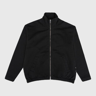 The Savage Report The Savage Report Zip Up Sweat Charcoal