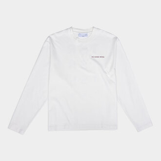 The Savage Report The Savage Report TSR Optic Longsleeve Off White / Burgundy