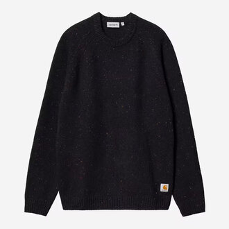 Carhartt WIP Carhartt WIP Anglistic Sweater Speckled Dark Navy