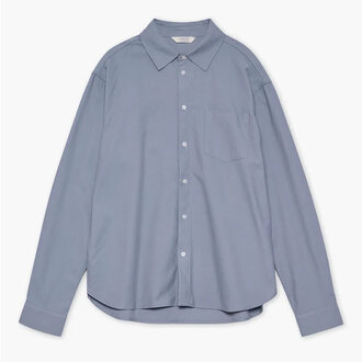 Libertine-Libertine Libertine-Libertine Record Shirt Ice Blue