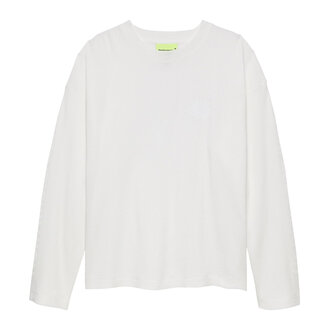 New Amsterdam Surf Association New Amsterdam Surf Association Logo Waffle Longsleeve White