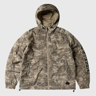 No Problemo No Problemo Forest Nylon Jacket Sand