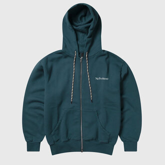 No Problemo No Problemo Mini Problemo Zip-Hoodie Teal
