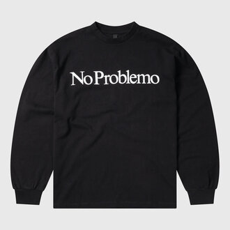 No Problemo No Problemo LS Tee Black