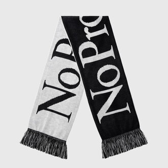 No Problemo No Problemo No Yang Scarf Black