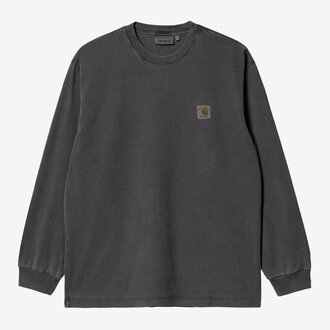 Carhartt WIP Carhartt WIP L/S Vista T-Shirt Black Garment Dyed