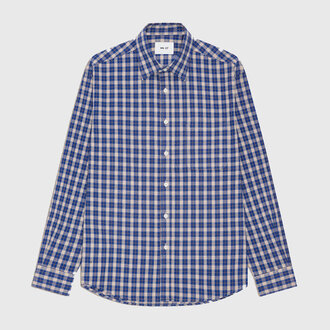 NN07 NN07 Deon 5465 Shirt Cobolt Check