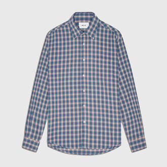 NN07 NN07 Deon 5465  Shirt Blue Check