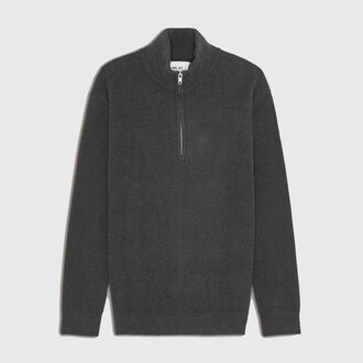 NN07 NN07 Danny Half-Zip 6429 Charcoal Mist