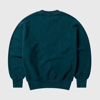 No Problemo No Problemo Reverse Fleece Sweatshirt Teal